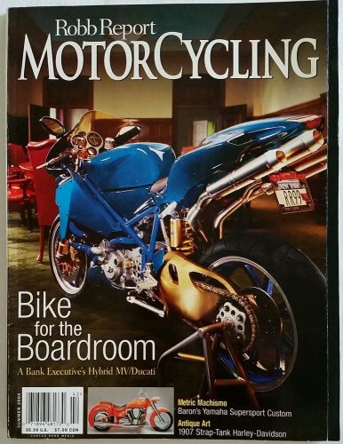 Robb report motorcycling summer 2004 volume 1 # 2