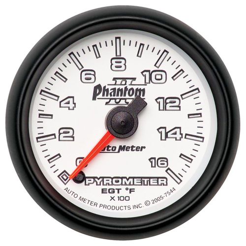 Autometer 7544 phantom ii electric pyrometer gauge kit
