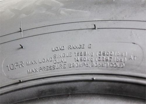 St235/80r16 load range e radial trailer tire - kenda loadstar - tr602