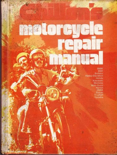 Chilton&#039;s  motorcycle  manual 1376 pages harley hummer guzzi bmw triumph