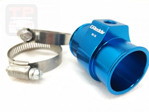 Tr29 greddy radiator hose attachment adapter blue 1.42&#034; 36mm bnr32 bnr34 180sx