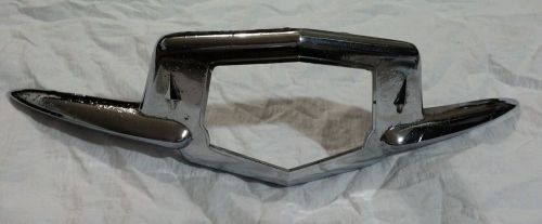 1950 plymouth deluxe/suburban wagon hood ornament