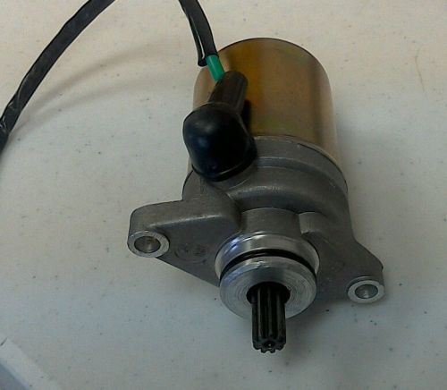 New  9 tooth starter motor for jog 2-stroke 50cc moped &amp; scooter