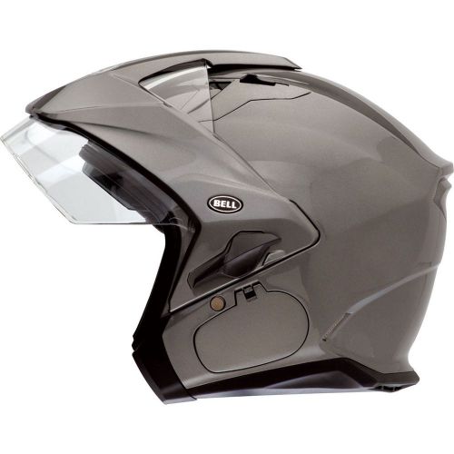 Bell mag-9 titanium bluetooth ready open face motorcycle helmet-m