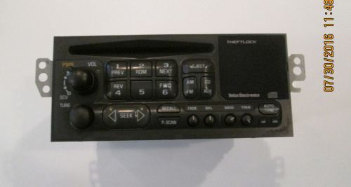 97-04 c5 corvette am/fm radio cd player