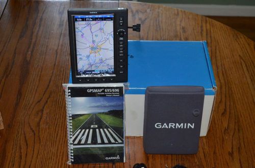 Garmin 696 xm with ram yoke mount