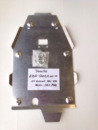 Yamaha kodiak skid plate aba-5nd34-20-00 new