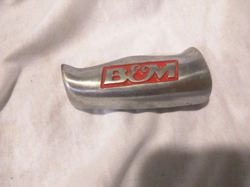 B &amp; m t handle shift knob grip &#034;cool piece&#034; rat rod hot vintage aluinum shifter