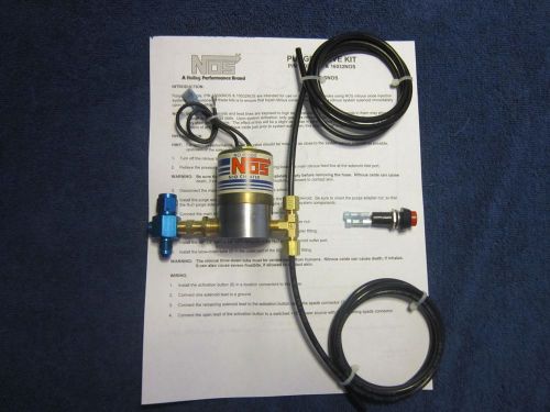 Nos hi flow -4 an or -6 an monster nitrous dual spray line purge kit