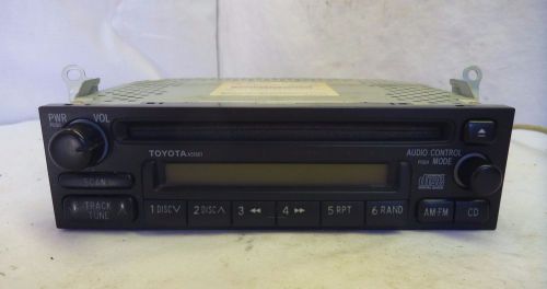 Toyota tacoma t100 corolla 4runner rav4 radio cd a51801 86120-02150 sf0215
