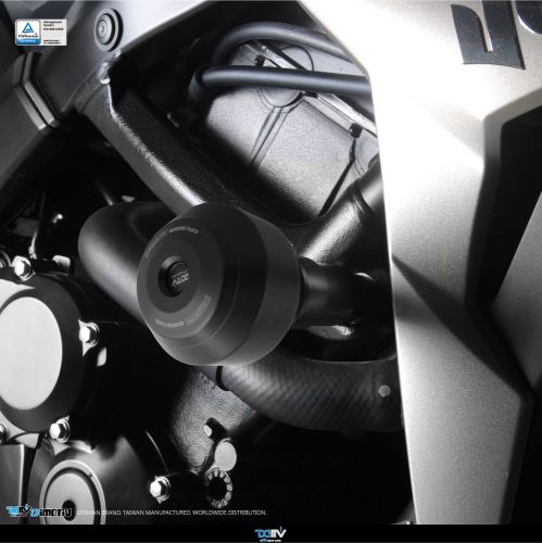 Dimotiv frame slider fairing guard -easy- suzuki gsx-r600 2011-2016