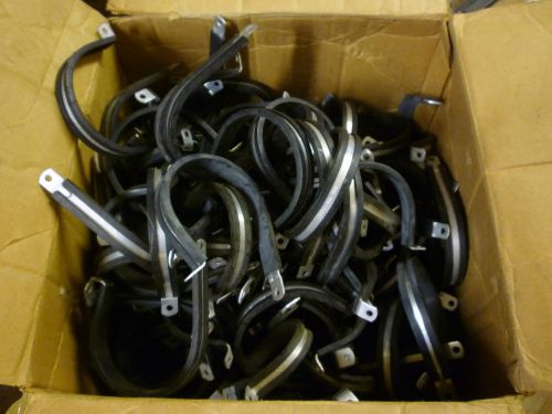 Adell  2.5" performance aluminum line clamps with rubber insert (aprox 200)