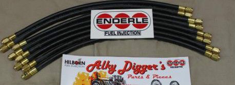 Rubber hose kit for enderle birdcatcher or bugcatcher  set of 8 - nitrile rubber