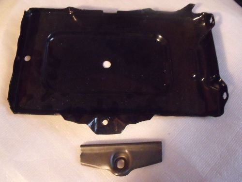 1973 - 1980 chevy truck, blazer battery tray &amp; clamp gm  nos