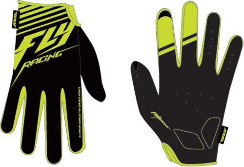 Fly racing mtb watercraft - media cycling gloves (black/hi-vis) choose size
