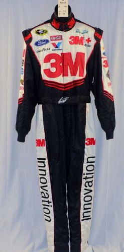 Greg biffle 3m simpson sfi-5 race used nascar driver fire suit #4935 40/34/29