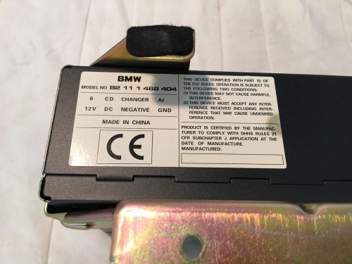 Bmw cd changer player bracket 6 disc magazine bmw e39 528i 540i 1997-2000