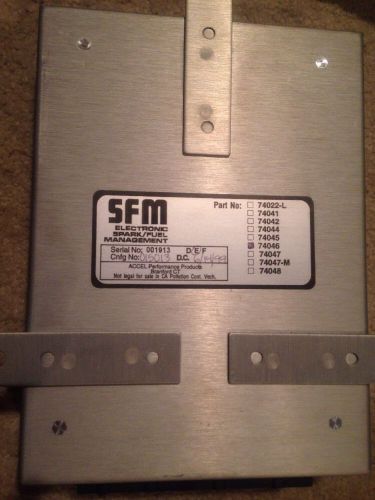 Accel ecu dfi ecm fuel management 74046 programmable fuel computer 8 injectors