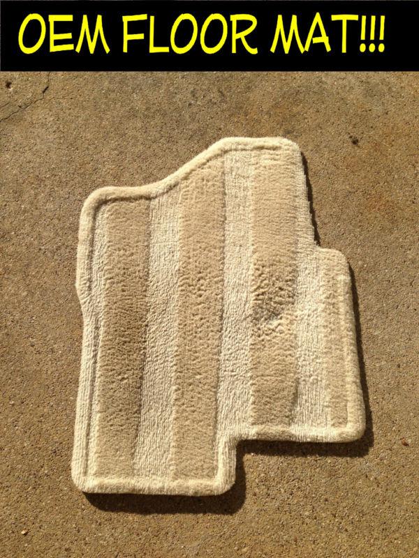 Cadillac escalade tan oem carpet floor mat 07 08 09 10