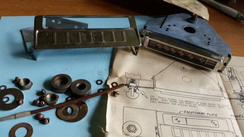 1941 buick all models radio plate and dial dash 4