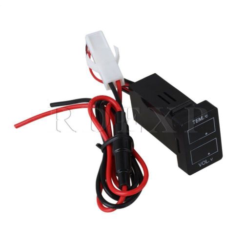 Thermometer and voltage dual meter nt-tem/vol for toyota new type