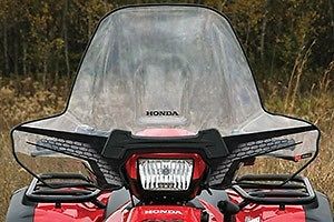 Honda '05-'14foreman &amp; '01-'14rubicon windscreen 0sr01-trx-100
