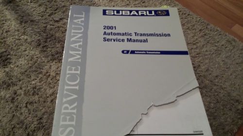 2001 subaru automatic transmission service shop repair manual