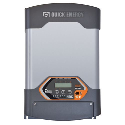 New quick sbc 500 nrg battery charger 12v 40 amp 3-bank fbnrg0500fr0a00