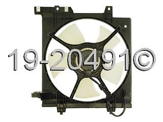 Brand new radiator or condenser cooling fan assembly fits baja legacy &amp; outback