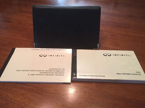 2002 infiniti g20 owners manual
