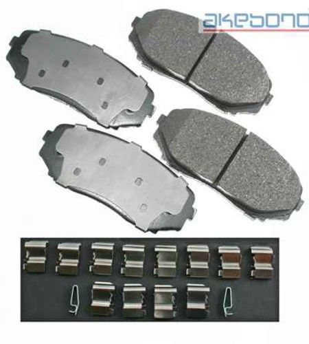 Akebono act1258 front ceramic brake pads