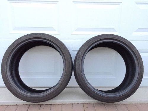 (2) hankook ventus v12 evo k110 225/40r18 tires