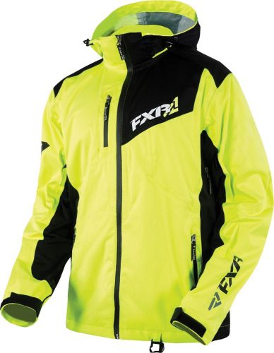 Fxr recoil lite 2016 mens jacket hi-vis yellow/black