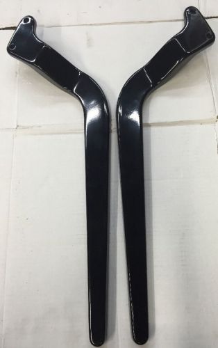 86-99 harley smooth softail rear fender struts powder coated gloss black