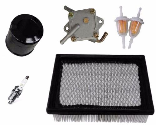 Golf cart tune up kit with fuel pump club car ds 1992 &amp; up air oil inline filter
