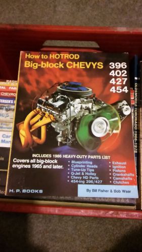 Hp books how to hot rod big block chevys 396 402 427 454 fisher and waar