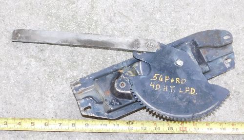 Window regulator for 1956 ford 4-door hardtop cars left front door 56