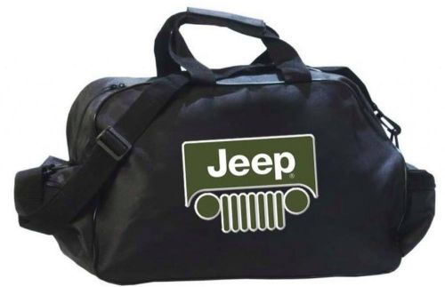 New jeep travel / gym / tool / duffel bag wrangler liberty compass cherokee flag
