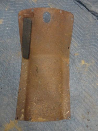 1937 1938 chevrolet passenger car coupe sedan transmission cover floor solid