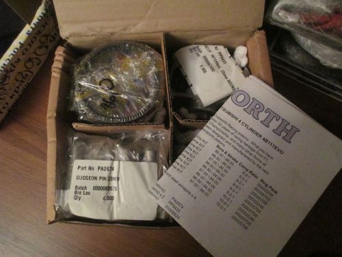 Cosworth 20005129 forged pistons mitsubishi evo x 86.0mm 9.0:1 4b11t