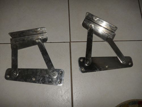 Stainless steel kicker motor mount brackets
