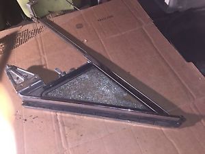 1963-64 ford galaxie 2-door hard-top drivers side vent window glass and frame
