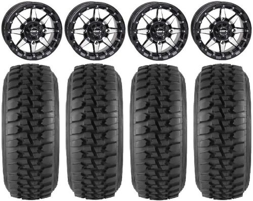 Sti hd5 15" beadlock gb atv wheels 32" desert race tires sportsman 550 850 1000