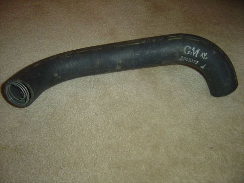 1958 chevrolet impala 1960-1962 chevrolet gmc pickup truck nos gm radiator hose
