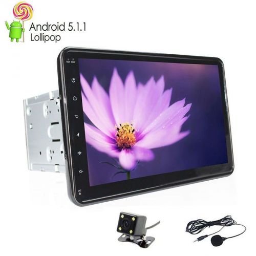 10.1&#034; android 5.1 2din tablet car naivagation stereo radio quad core 1024*600