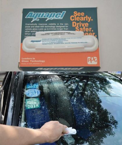 New aquapel windshield detergent glass water rain repellent universal car wipers