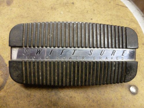 Vintage swift sure power brake pedal ford mercury t-bird 50&#039;s nos