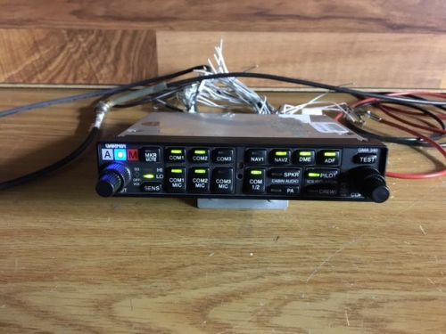 Garmin gma 340 audio panel with intercom ( w/factory 8130-3 )