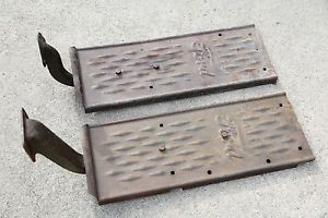Ford model t model a truck running boards step plates vintage accessory original