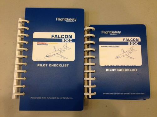 Falcon 900c flight safety training materials